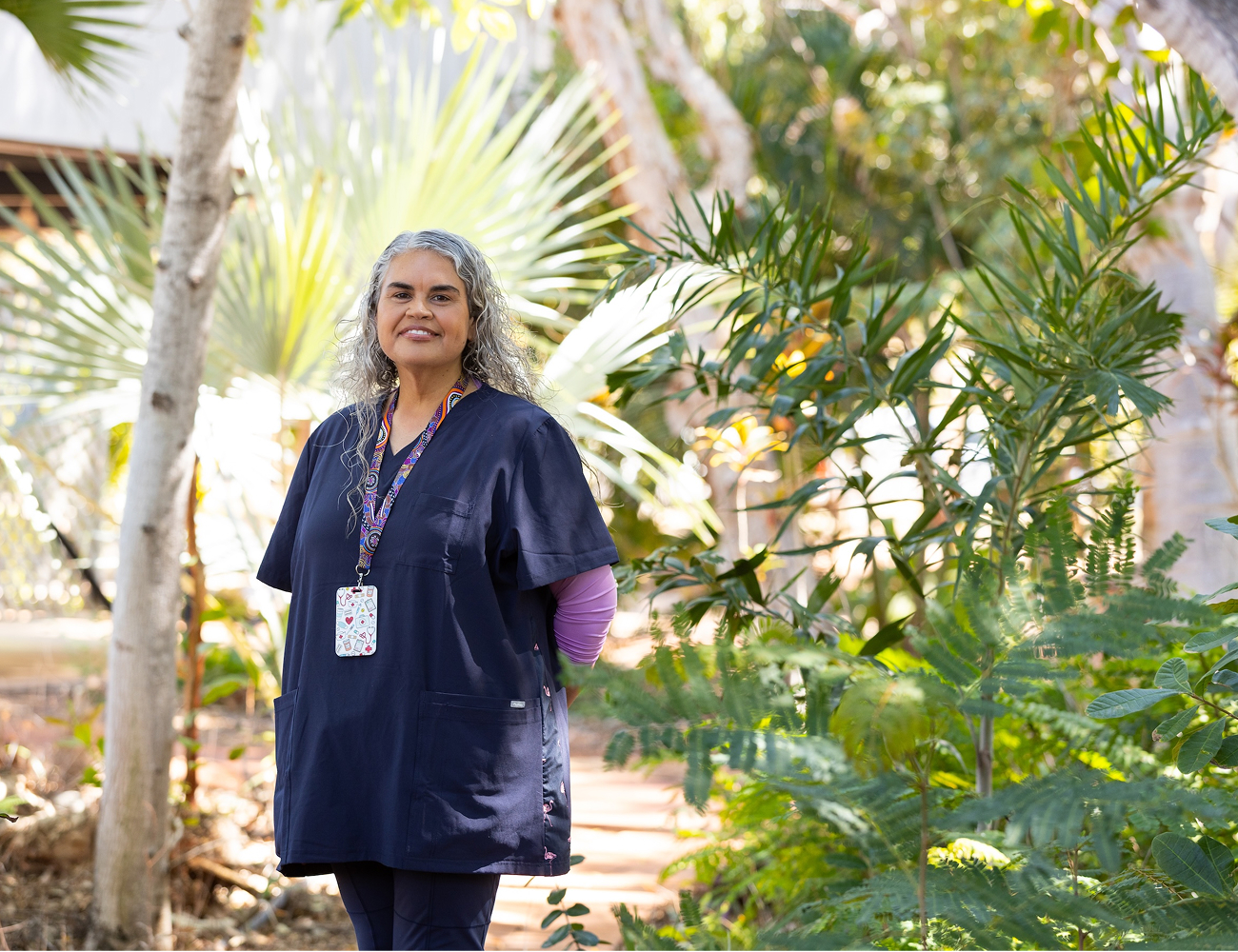 KCRMT student Fatima on the Broome Campus