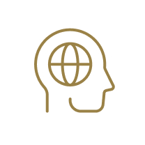 Job Ready Icon in gold colour