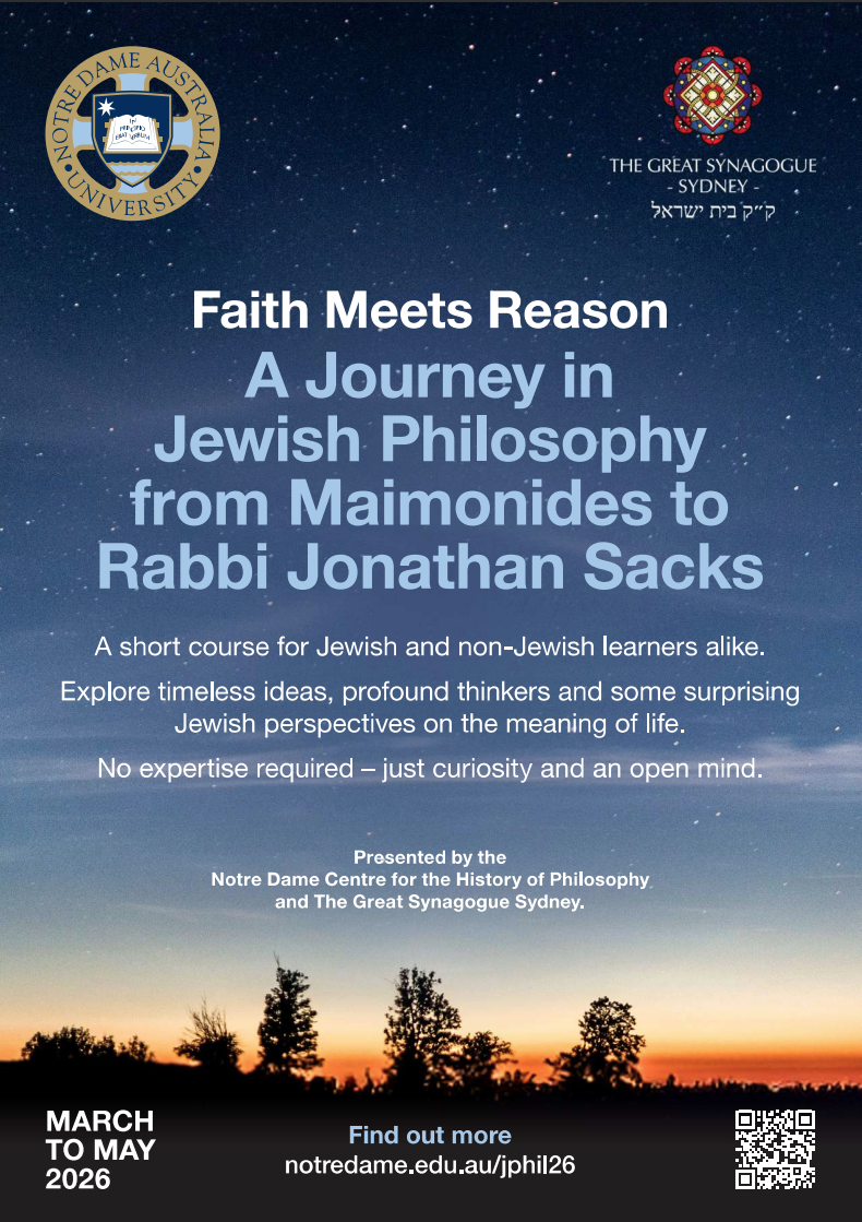 Faith Meets Reason Course 2026 flyer