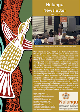 Front page of Newsletter, July 2024
