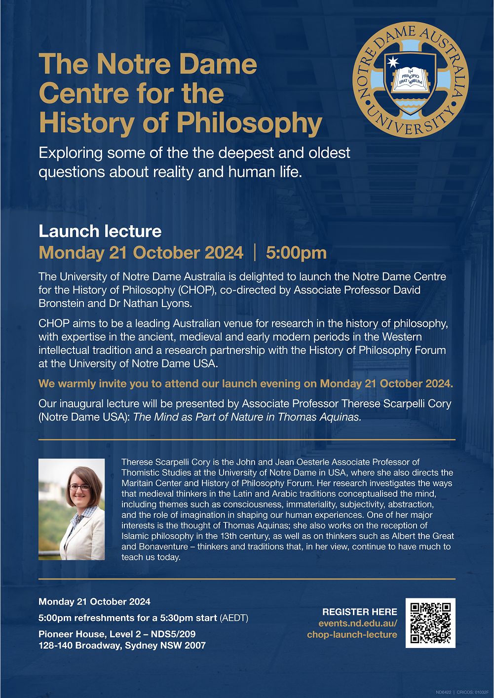 CHOP Launch Lecture October 2024