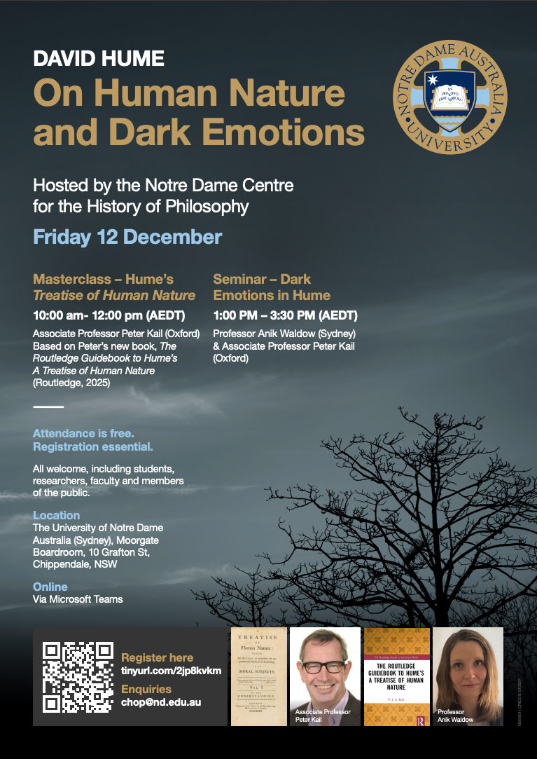 On Human Nature and Dark Emotions December 2025